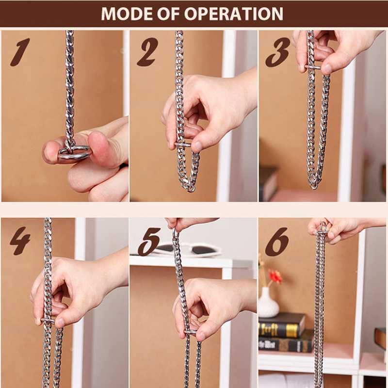 Promotion Stocked Pet Products Heavy Strong Metal Chain Dog Chain Iron Leash