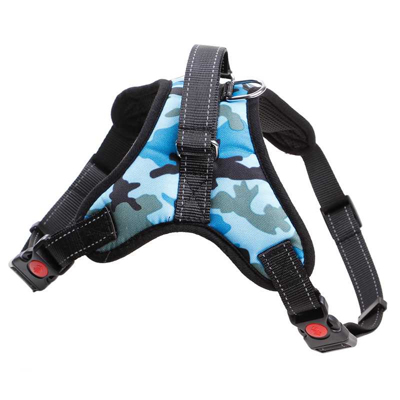 Promotional Pet Products Dog Harness Reflective Heavy Duty No Pull Soft Pet Dog Harness Vest Dog