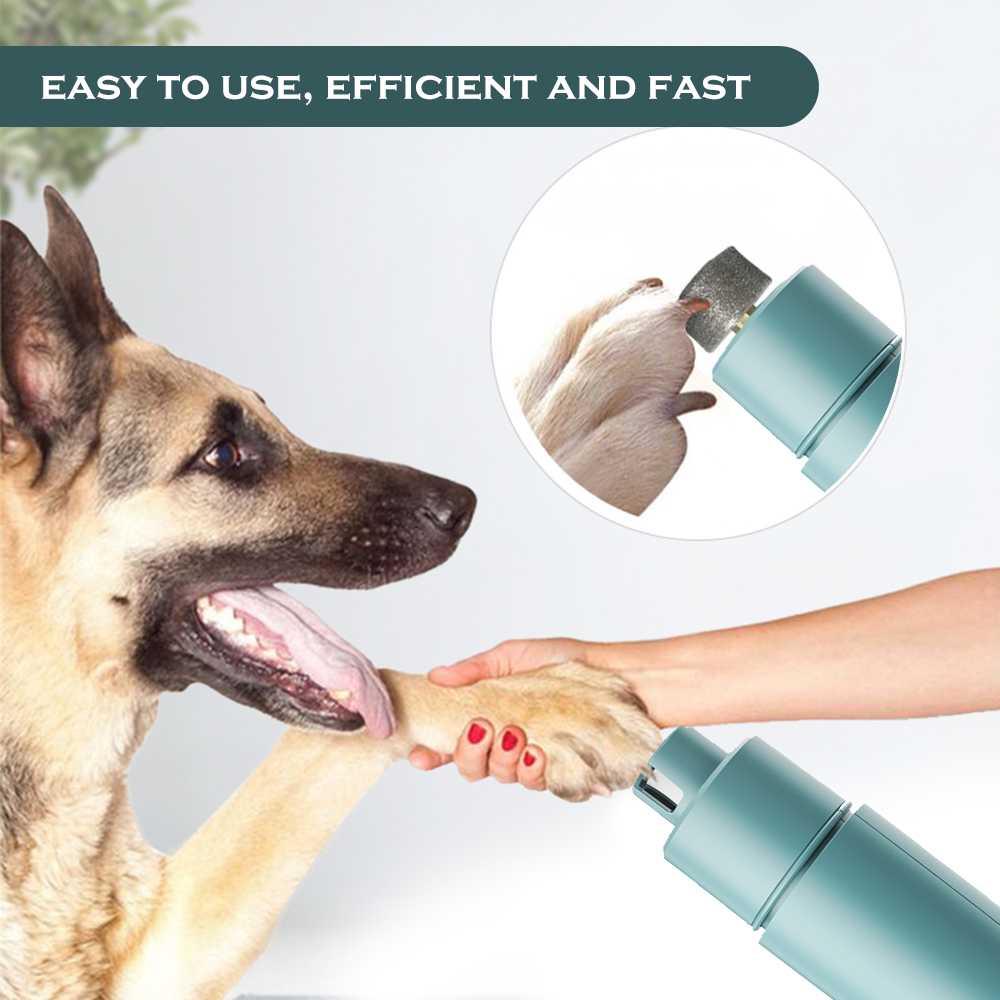 Quiet Electric Paw Trimmer Pet Nail Grinder Dog Clean Up Products Manufacturer