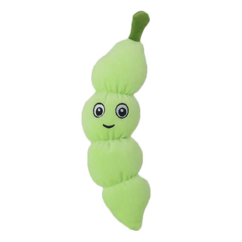 Recycled EcoFriendly Plush Stuffed Squeaky Vegetables Recycled Pet Toy