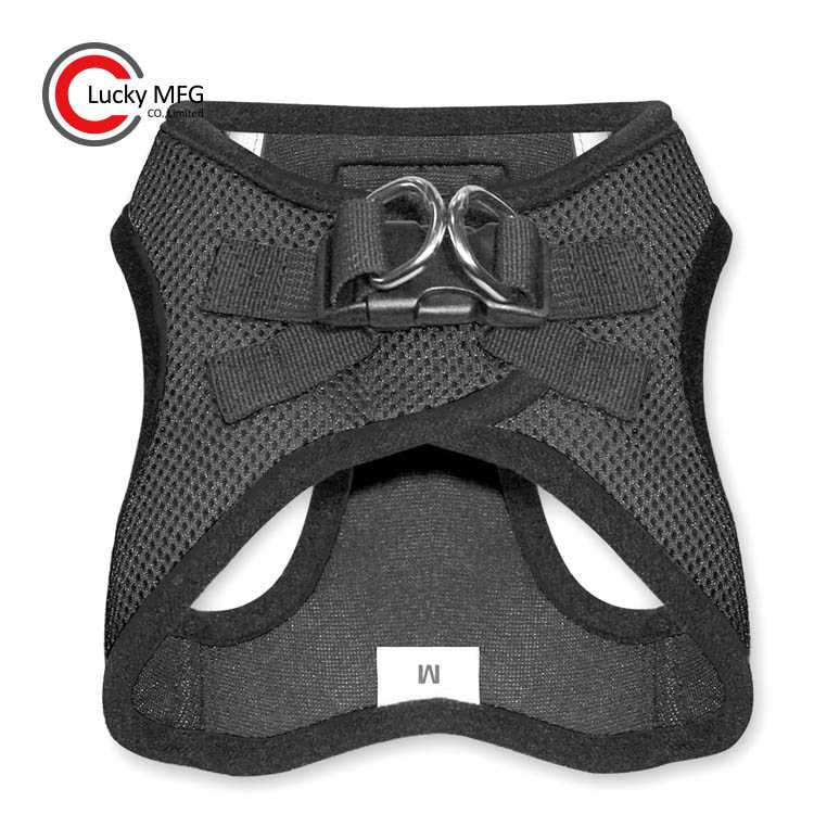 Reflective Adjustable Pet Colourful Soft Breathable Cooling Air Mesh Dog Harness Chest Vest Dog