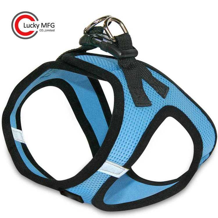 Reflective Adjustable Pet Colourful Soft Breathable Cooling Air Mesh Dog Harness Chest Vest Dog