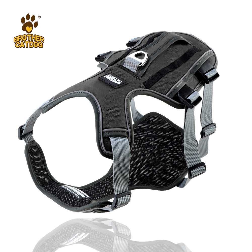 Reflective Outdoor Vest Dog Harness Large Dog