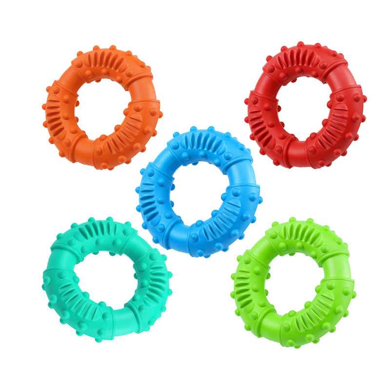 Rubber Teeth Grinding Dog Chew Toys Interactive Dog Toys