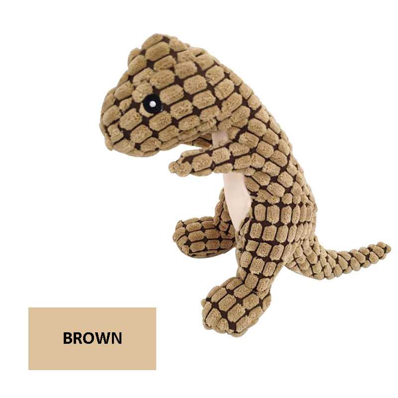 S Environmental Protection Nontoxic Pet Toys Dinosaur Plush Pet Toy Vocal Puzzle Dogs Cats