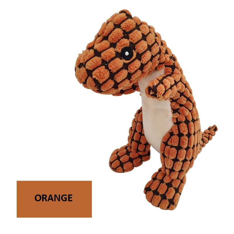 S Environmental Protection Nontoxic Pet Toys Dinosaur Plush Pet Toy Vocal Puzzle Dogs Cats