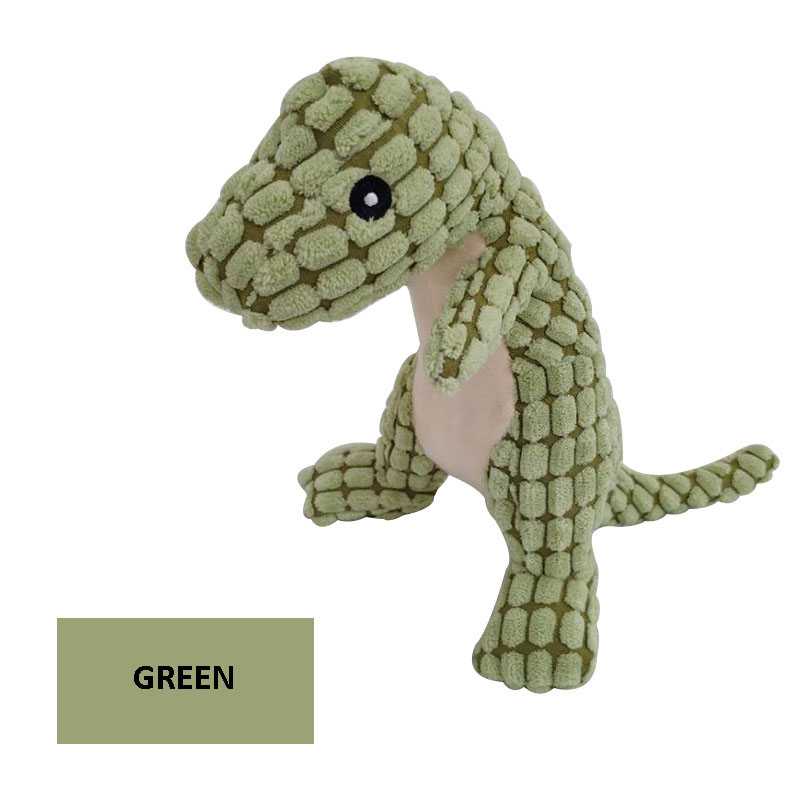 S Environmental Protection Nontoxic Pet Toys Dinosaur Plush Pet Toy Vocal Puzzle Dogs Cats