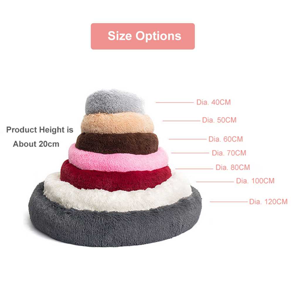 S To XXXL Super Fluffy Adult Dog Cat Bed Pets Beds Large Dogs