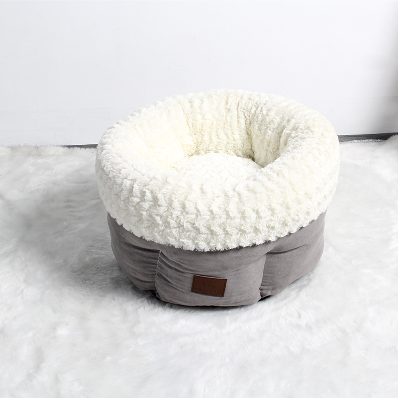 Saiji Soft Pet Supplies Hand Made Fluffy Memory Foam Pet Dog Bed Mat