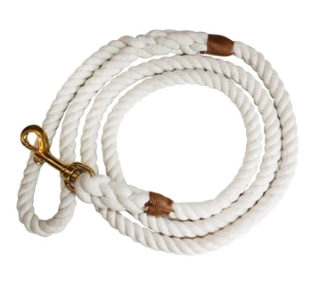 Sample Gradient Dog Rope Leash Cotton Rope Leash Custom Pet Lead