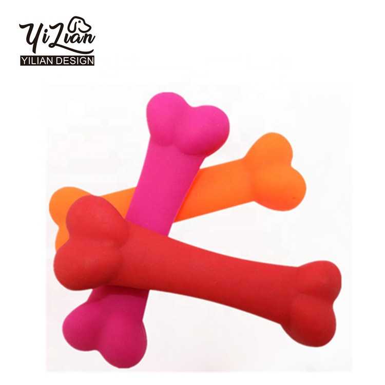 Silicone Dog Toys Food Grade Silicone Bones Pet Toys TPR Dog Toys