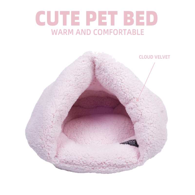 Small Dog Cat Best Soft Winter Sleeping Pet Dog Cat Nest