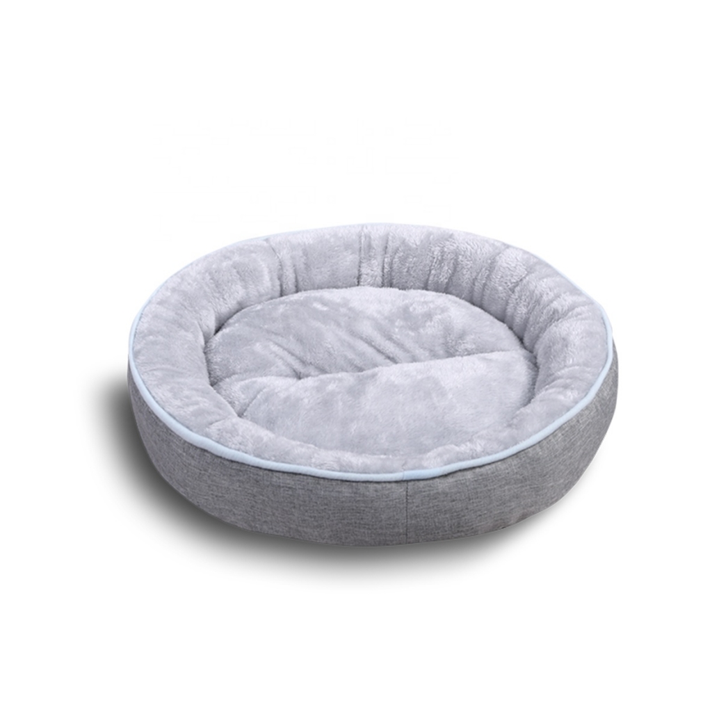 Small Size Best Seller Donut Pet Bed Round Shape Bolster Dog Bed Soft Plush Cat Bed Pet Supplies
