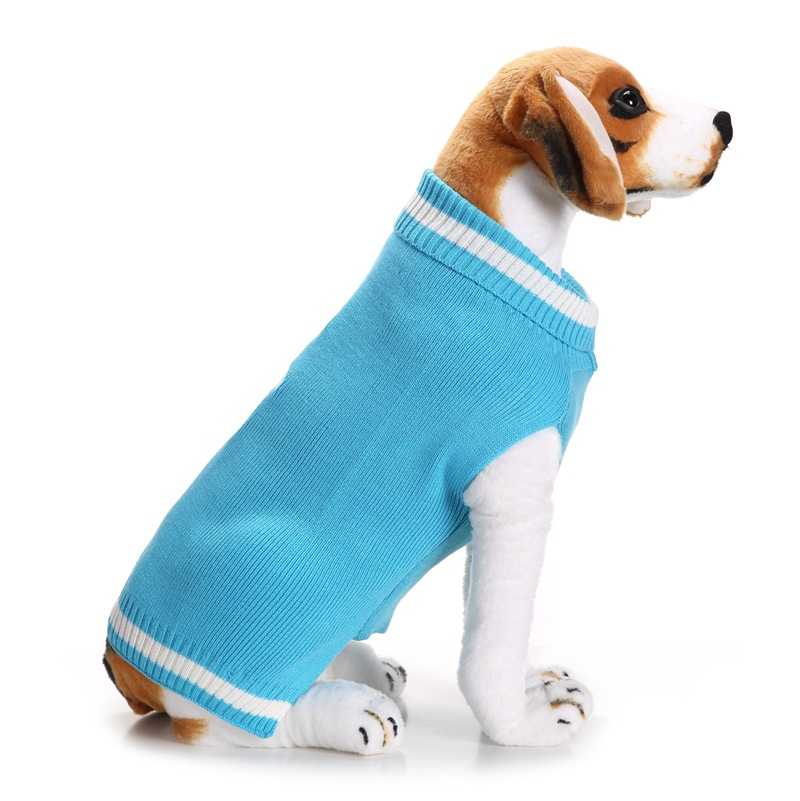 Snowflakes Pets Knitted Clothes Jacquard Cardigan Christmas Pets Knitted Acrylic Pet Clothing Dog Clothes Knitted Sweater