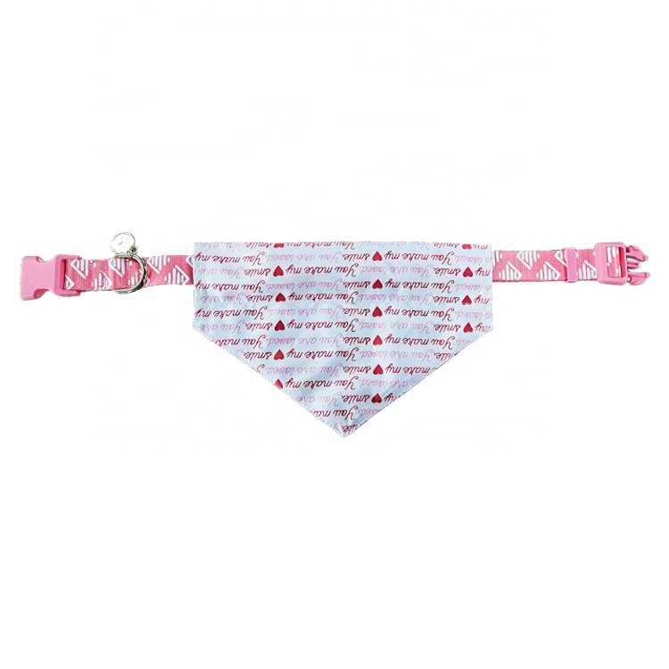 Soft Custom Christmas Dog Bandana Print Dog Bandana Collar