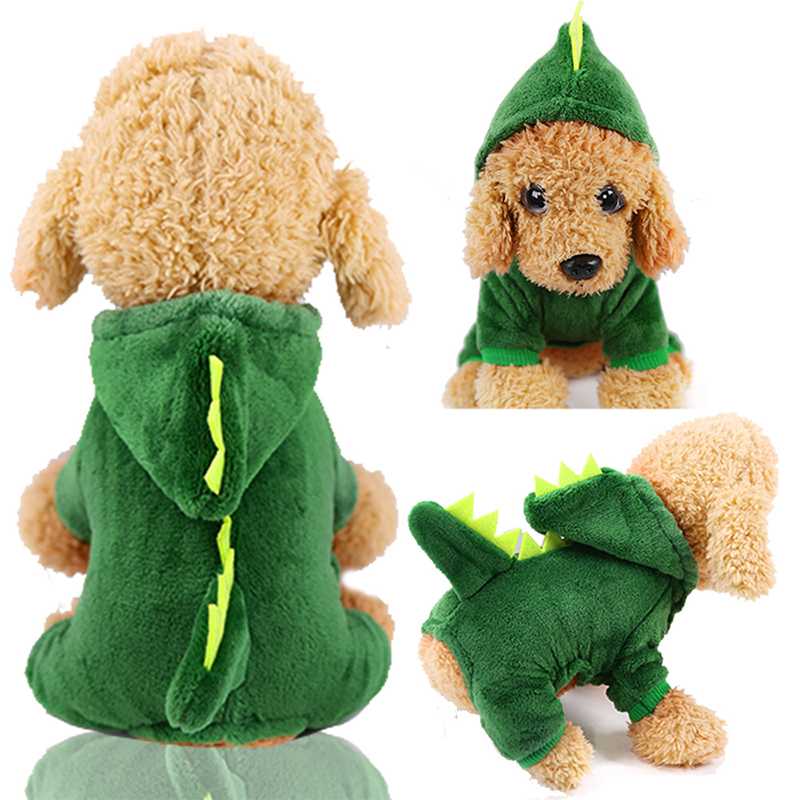 Soft Warm Pet Dog Clothing Pajamas Fleece Pet Dog Clothes Dogs Coat Jacket