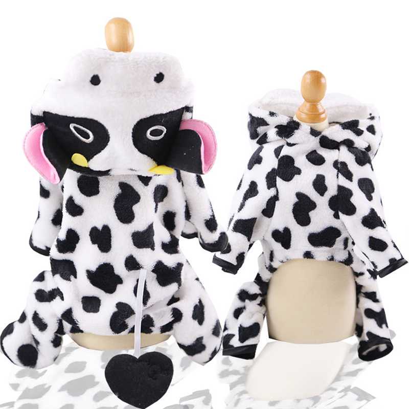 Soft Warm Pet Dog Clothing Pajamas Fleece Pet Dog Clothes Dogs Coat Jacket