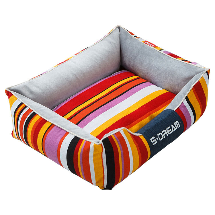 Striped Pet Beds Large Dogs