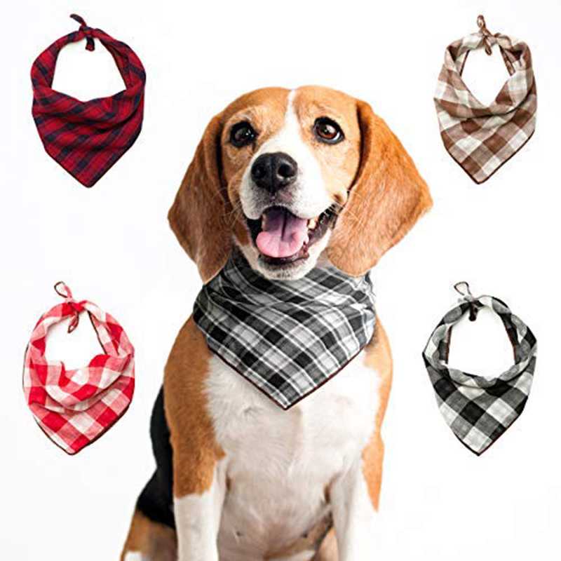 Sublimation Scotticize Neckwear Pet Scarf Plain Dog Bandana