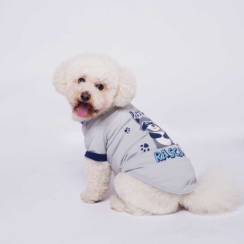 Summer Blue Pet Clothing Coat Dogs Cats Pet Clothes