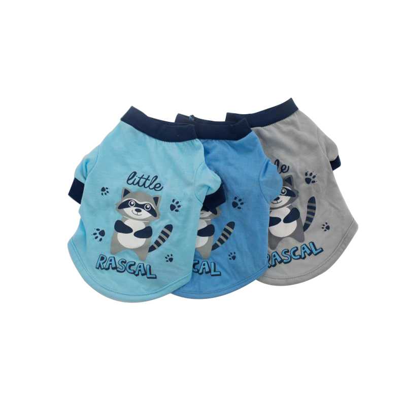 Summer Blue Pet Clothing Coat Dogs Cats Pet Clothes