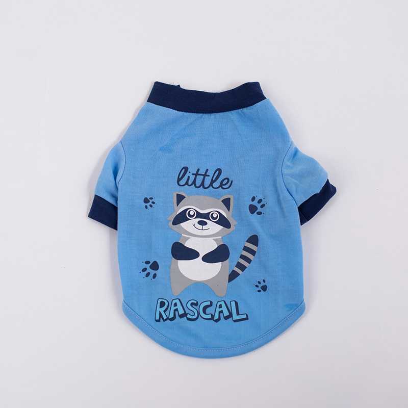 Summer Blue Pet Clothing Coat Dogs Cats Pet Clothes