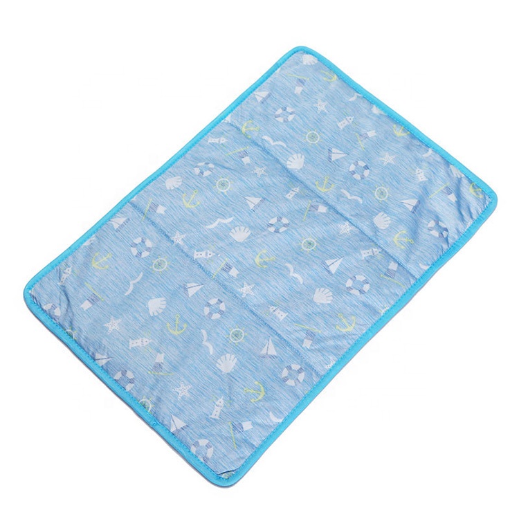 Summer Pet Ice Pad Cold Feeling Silk Cooling Cat Pad Home Car Sofa Cushion Pet Cover Bed