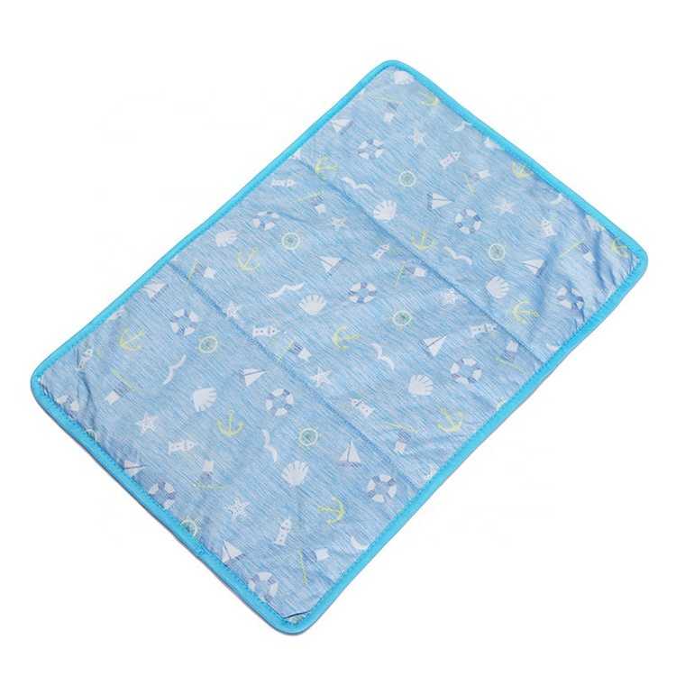 Summer Pet Ice Pad Cold Feeling Silk Cooling Cat Pad Home Car Sofa Cushion Pet Cover Bed