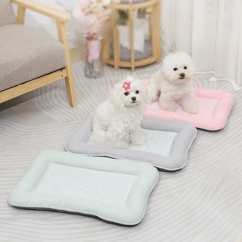 Summer Thin Dog Beds Washable Puppy Training Pad Waterproof Dog Mat Reusable Pet Pad Pet Beds Accessories Dogs Microfiber