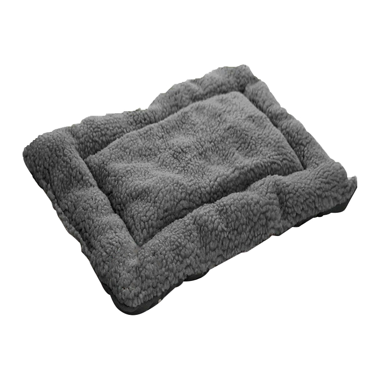 Super Soft Fabric Rectangular Cover Bolster Dog Bed Cushion Big Size Pet Bed Sofa