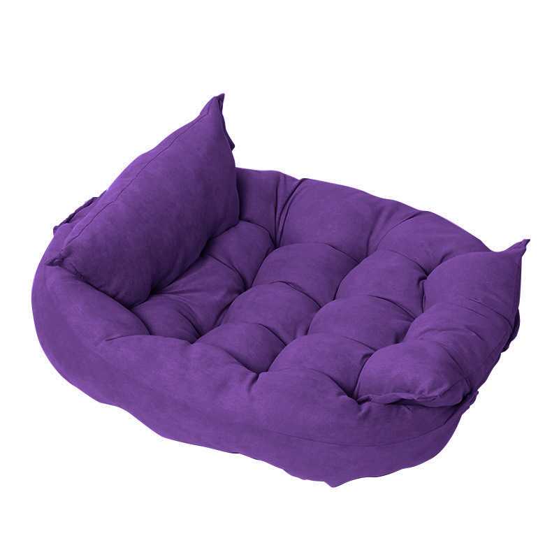 Super Soft Fabric Removable Cover Bolster Pet Beds Accessories Cushion Big Size Pet Bed Sofa