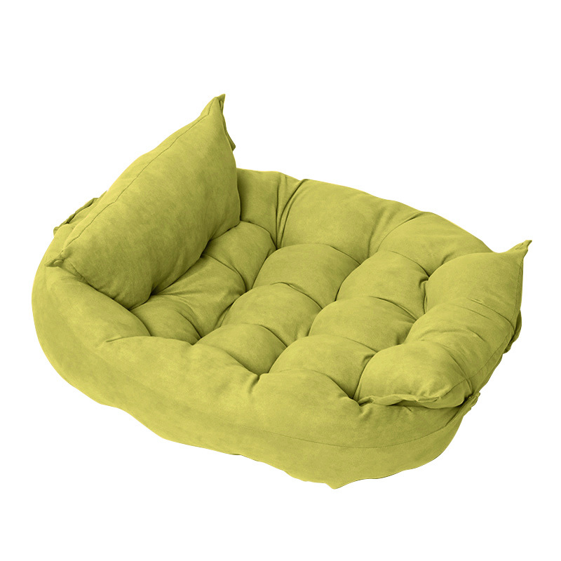 Super Soft Fabric Removable Cover Bolster Pet Beds Accessories Cushion Big Size Pet Bed Sofa