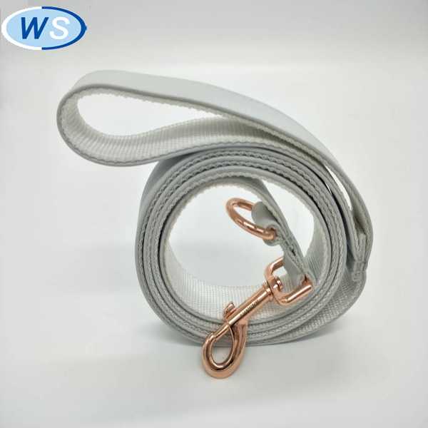 Superior Simple PU Leather Dog Collar Leash