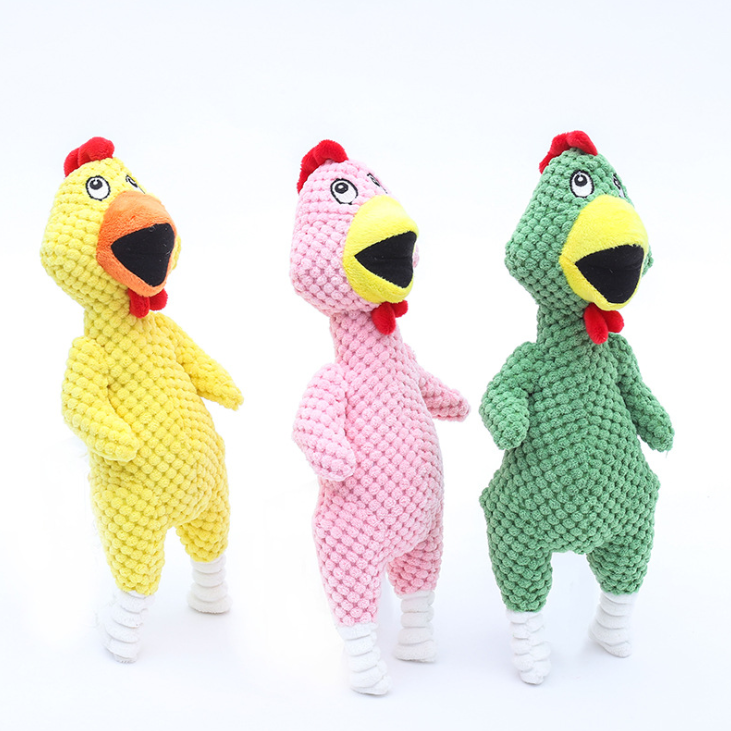 Supply Dog Toy Plush Chew Dog Toy Chicken Shape Pet Toy