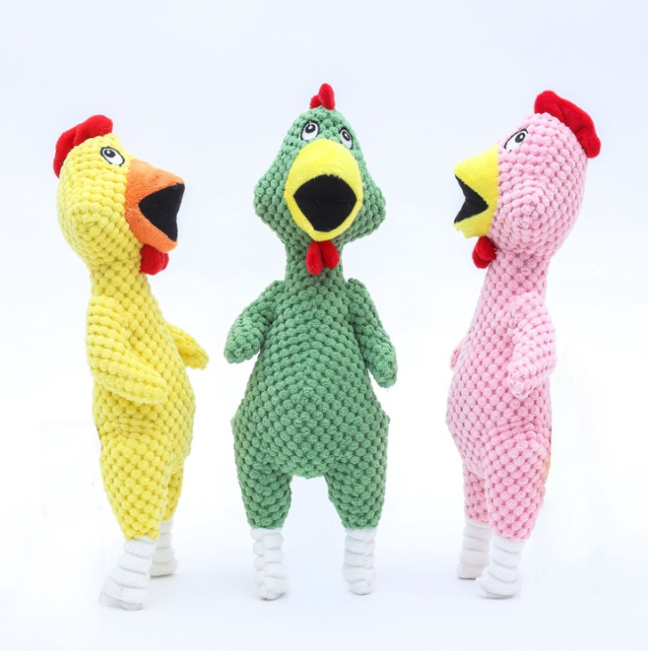 Supply Dog Toy Plush Chew Dog Toy Chicken Shape Pet Toy