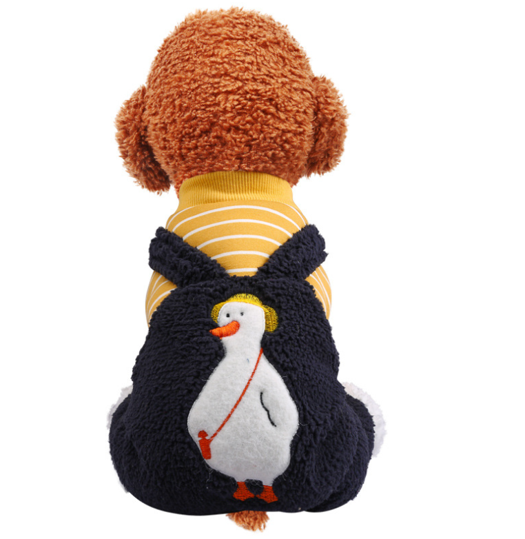 Teddy Beagle Pet Dog Clothing Warm Thick CottonPadded Clothes Puppy Dogs