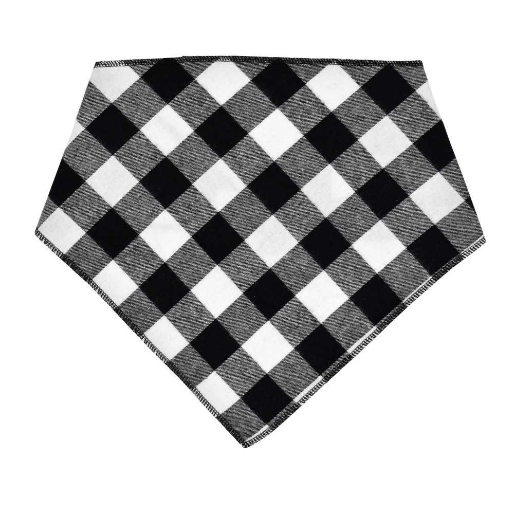 Top Tartan Pet Triangle Scarf Cotton Pet Bandana