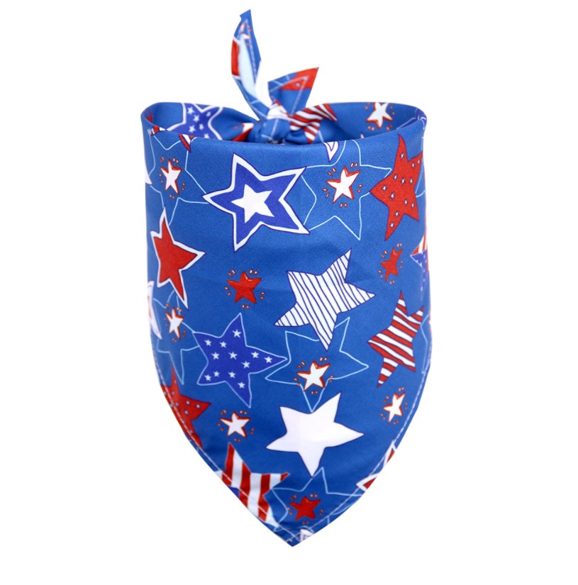 US Flag Independence Day Flag Pet Dog Bandanas