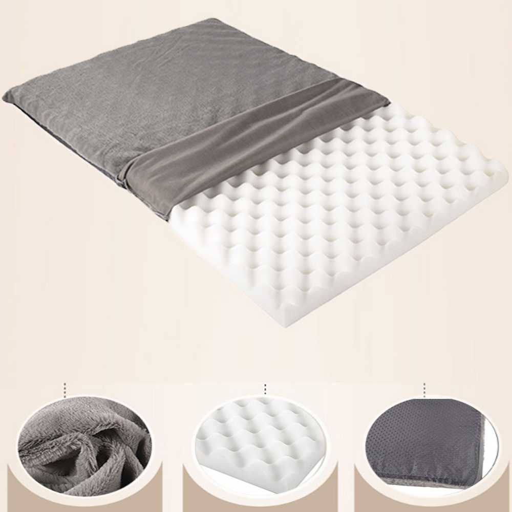 Universal Used Pet Beds Memory Foam Pet Cushion Machine Washable Cuddler Removable Cover Dog Bed