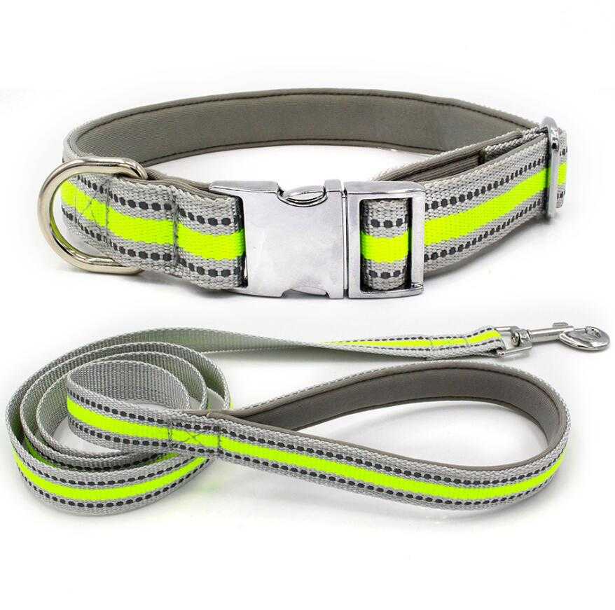 Vibration Anti Bark Training Collar Dog Medium Large Dogs Pets Wide Pet Collars Leashes