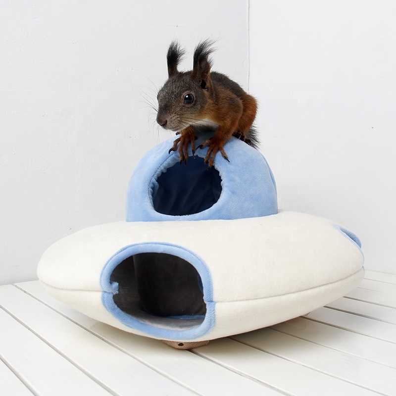 Warm Flying Saucer Hammock Small Pet Nest Hamster Bed