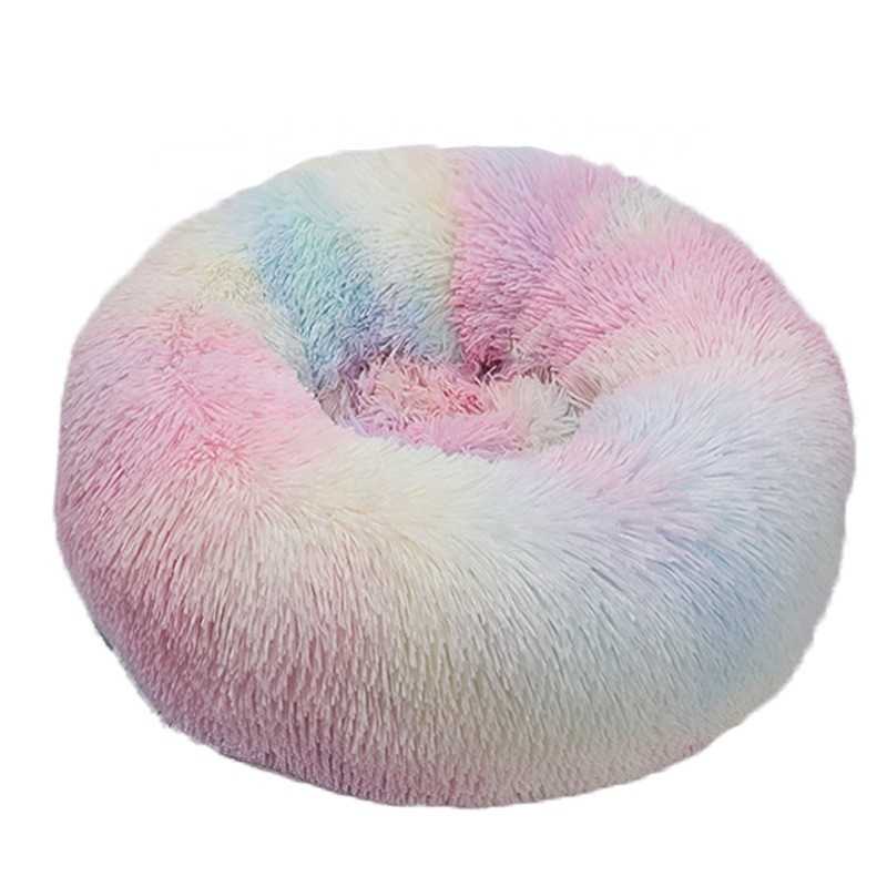 Warm Sleeping Long Plush Soft Puppy Fluffy Pet Supplies Bed Dog Cat