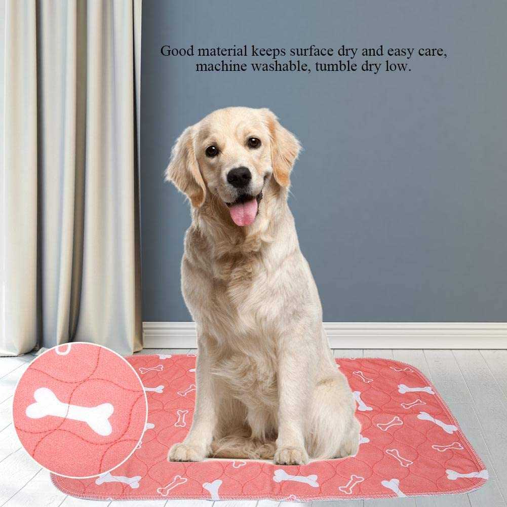 Washable Dog Pee Pads Washable Reusable Water Absorbent Dog Training Mat Pet Sleeping Mat Pad