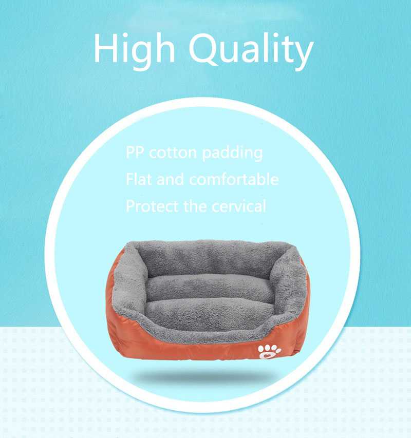 Washable Large Soft Pet Dog Beds Mat Cushion Pet Bed Dog Sofa