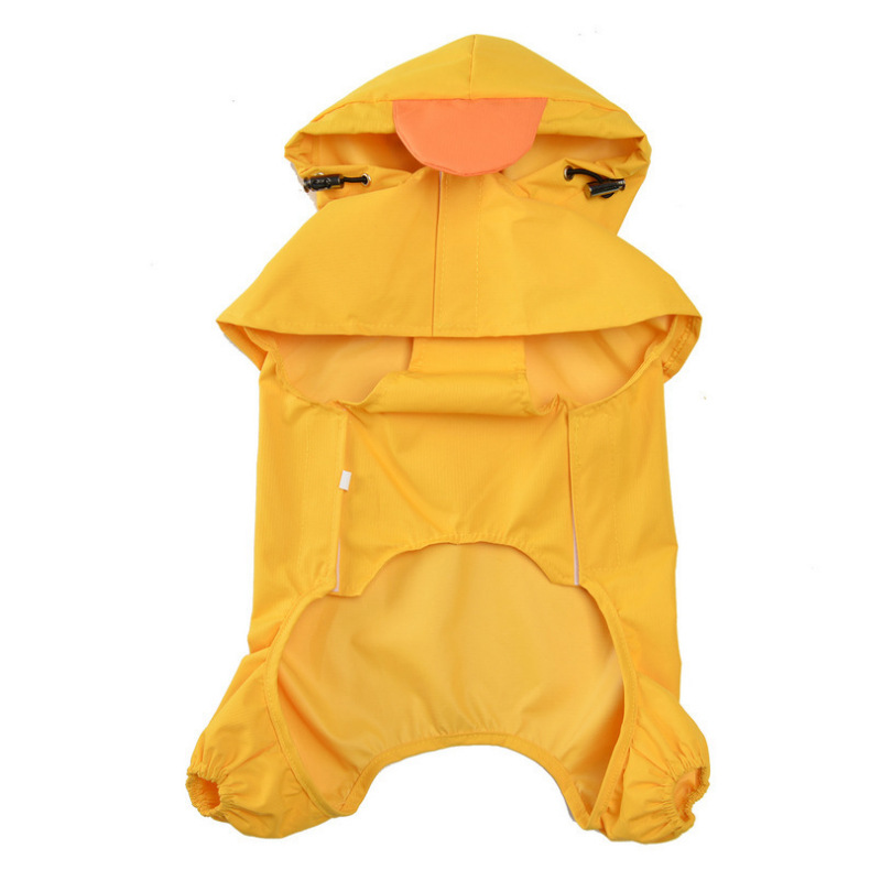 Waterproof Dog Raincoat Costume Apparel Accessories Dog Clothing Cartoon Pet Clothes