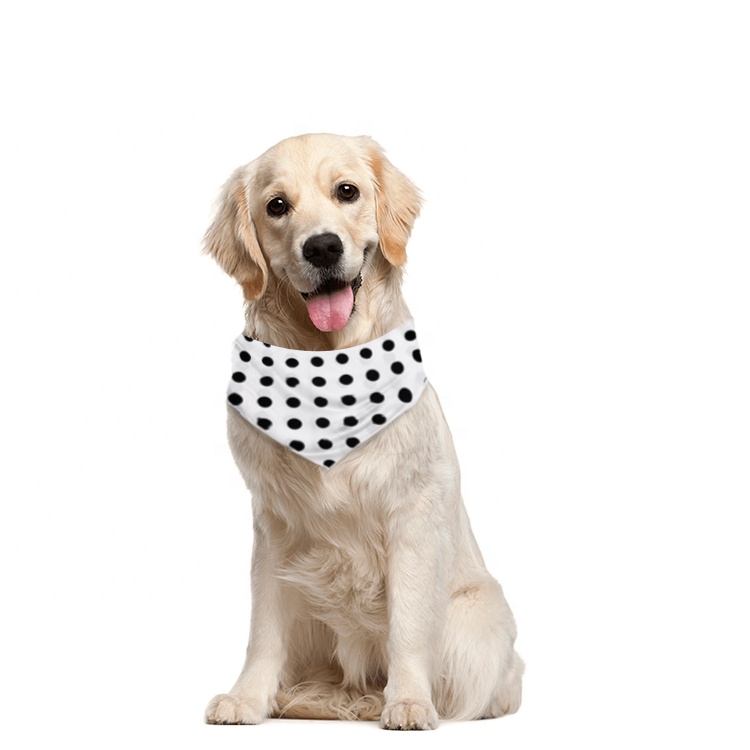 Wave Point Pet Dog Clothes Cotton All Season Pet Dog Bandana