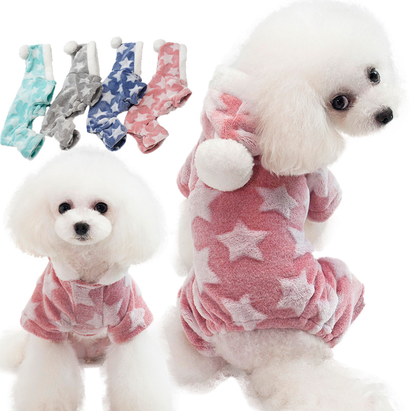 Winter Cotton Warm Pet Clothes Dog Coats Sweater Small Medium Large Dogs