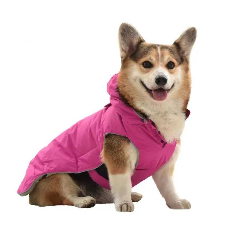 Winter Pet Coat Clothes Dogs Winter Clothing With Detachable Snap Warm Dog Clothes