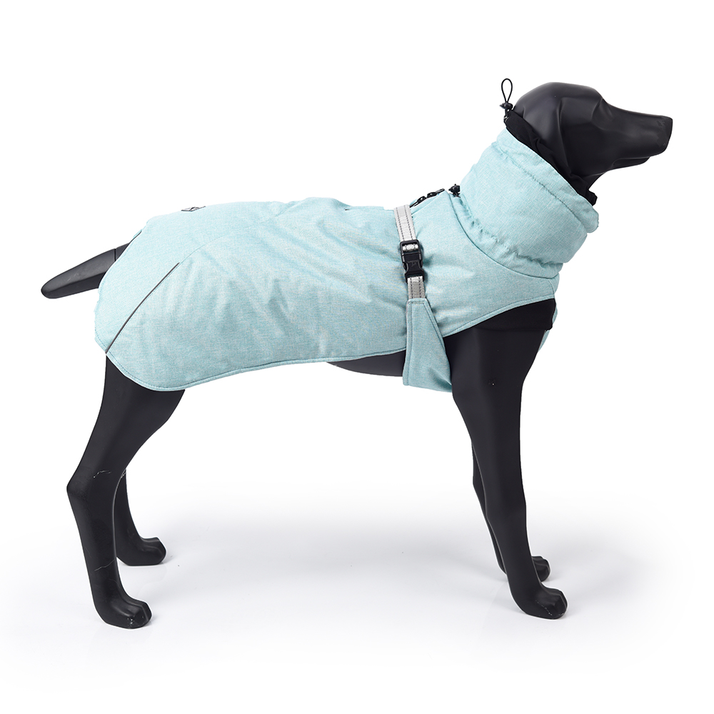 Wonderful Outdoor Large Dog Clothes Snowy Adventure Waterproof Padded Warm Dog Jacket Coat