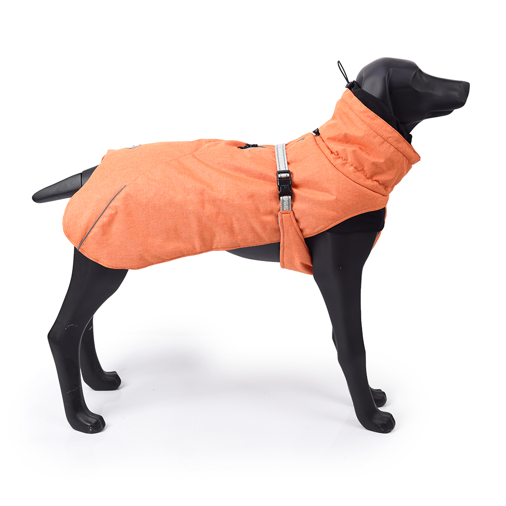 Wonderful Outdoor Large Dog Clothes Snowy Adventure Waterproof Padded Warm Dog Jacket Coat